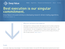 Tablet Screenshot of deepvalue.net